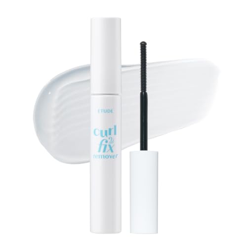 Image of ETUDE Curl Fix Waterproof Mascara Remover with Biotin and Argan Oil, 0.3 oz