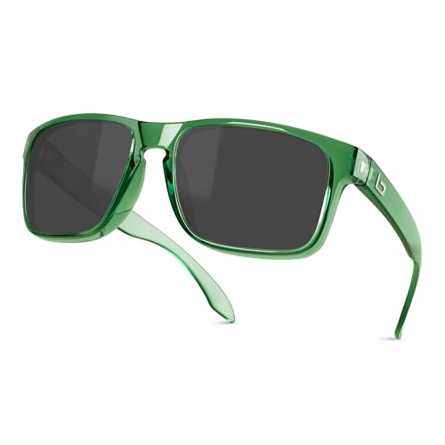 Image of Bnus italy made classic sunglasses corning real glass lens w. polarized option