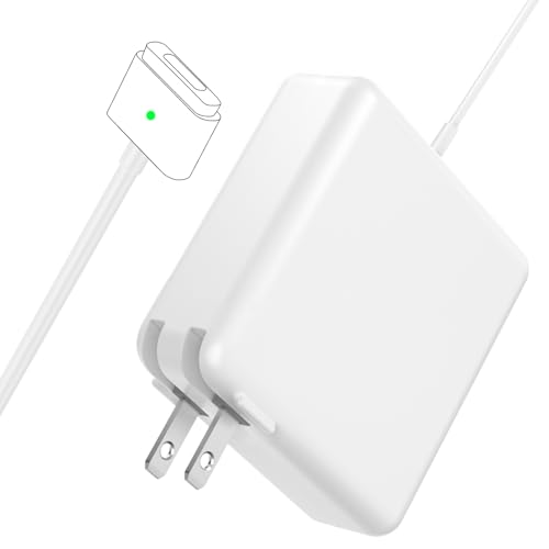 60W Charger for MacBook Pro 60W Magnetic2 T-Tip Power Adapter Charger Replacement for Mac Pro/air 11/13 Inch (Between 2012-2017)