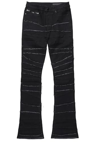 Men's Franko Stacked Flare Jean2