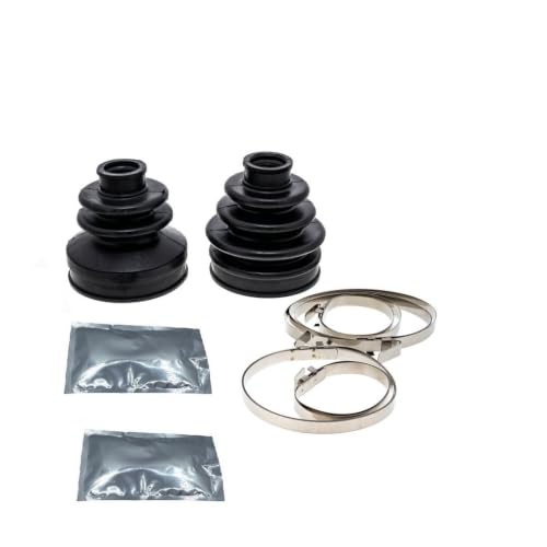 JXCATV Front Axle CV Joint Boot Kit (Inner & Outer) Heavy Duty Replacement Compatible with Bombardier Can-Am Outlander 400 HO Max, Quest 500 650, Traxter 500 650 2002-2005 705400127 705400126