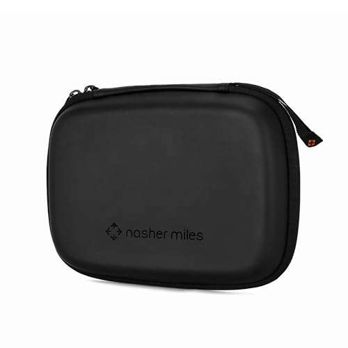 Image of Nasher Miles Portable All-in-One Tech Kit Pro | Durable Travel Organizer | Electronics Gadgets Storage Case for Adapters, Cables, Power Banks, Hard Disks, SD Cards (Black)