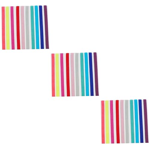 Bandeaux de yoga antidérapants lot de 30 pièces élastiques multicolores