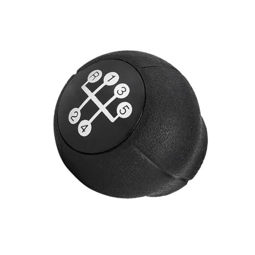 JNNJ Manual Gear Shift Knob Stick Head Shifter Lever Stick, Palanca De Cambios Manual, Adaptador Universal Pomo Cambio Engranaje Cuero, Palanca Cambios 5 Velocidades Para Coche Manual Transmission