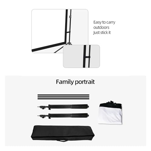 Pantalla para proyector exterior con trípode plegable 100 pulg miniatura 4