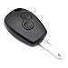 2 Buttons Car Remote Key Fob Cover Key Shell Case Compatible for Renault Clio Dacia Logan Sandero