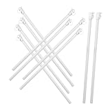 BRIGHTFUFU 提灯ハンドル ABS製ランタンポール ランタン用DIYアクセサリー 祭り提灯持ち手 角丸加工 10個セット 工具と住宅改修照明用