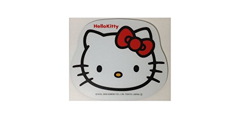 Hello Kitty Die Cut visage ruban Tapis de souris (Rouge)