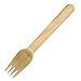 Fiesta Green Biodegradable Disposable Wooden Forks Cutlery - Pack of 100