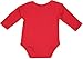 4411 Rabbit Skins Infant Baby Rib Long-Sleeve Creeper - Red - 12M