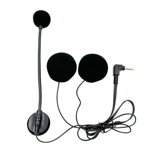 Juego de Auriculares de Audio para Casco de Motocicleta y Pilotos de Carreras