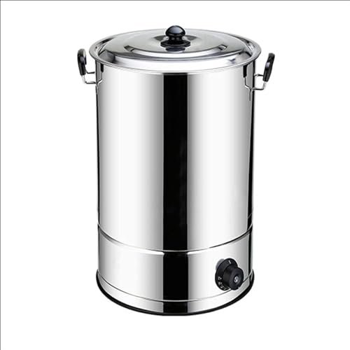 GTHTUHFD Hervidor De Agua para Hostelería, Tapa Y Base De Acero Inoxidable con Cerradura, Urna para Hostelería para Fiestas En Casa, Agua Caliente para Té con Leche, Café, H,A-80L