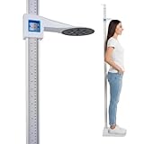 BBTEQEKN Height Measurement, Portable Height Ruler Unit with cm and inch, 20-210 cm Height Rod with Storage Bag for Offices, Gyms, and Physical Examinations