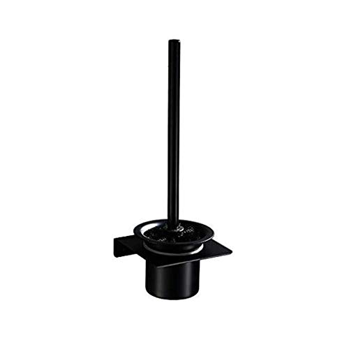 Stainless Steel Toilet Brush with Holder, Compact Bathroom Cleaning Tool for Effective Hygiene, Space-Saving Design, Modern Bathroom Accessory