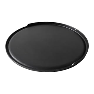 2-in-1 Cast Iron Griddle for Oklahoma Joe's 7577447P04 Charcoal Grill, 18 inch Non-stick Griddle Pan for Outdoor Weber, Nexgrill, Kamado, Big Green Egg 18 & 22 inch Charcoal Kettle Grill Accessories