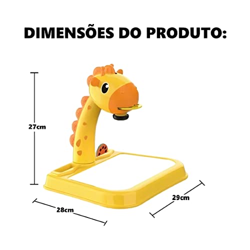 Mesa De Desenho Com Pintura De Projeção Infantil, Mesa De Aprendizagem Infantil Com Projetor Intelig