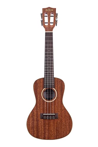 Kala KA-SMH-CG – Gloss Solid Mahogany, Ukulélé Concert - Les Beatles, Paul McCartney, John Lennon, RIngo Starr, George Harrison Kala KA-SMH-CG - Gloss Solid Mahogany, Ukulélé Concert – Image 3