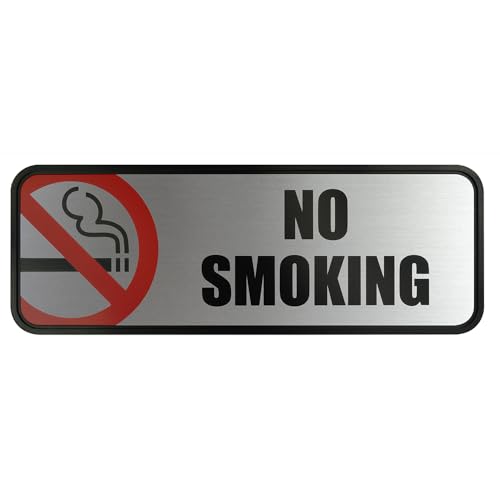 Plaque interdiction de fumer Cosco Cos098207 pour signalisation murale