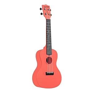 Kala Brand Music Co. The Waterman Beach Collection, 4-String Ukulele, Right, Pink Dusk, Concert (KA-WMS-PK-C)