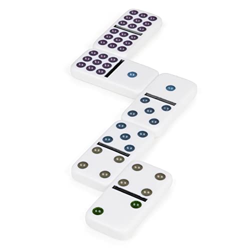 Set de Dominoes de Madera hand2mind 6 x 28 piezas miniatura 6
