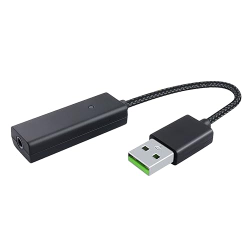 Adaptateur audio 3.5 mm version 2 canaux pour éliminer les bruits de casque