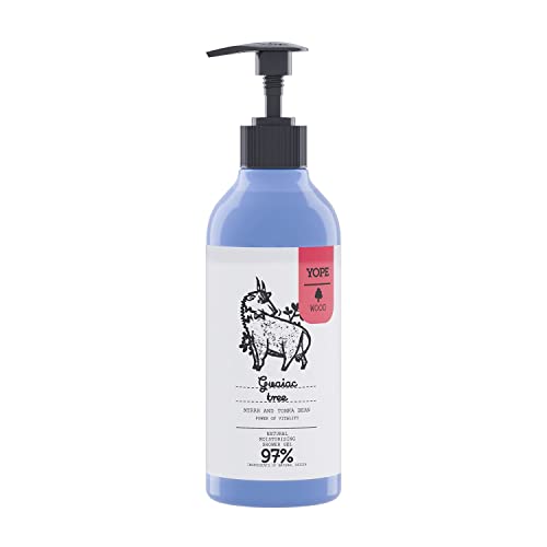 YOPE Natural Shower Gel, Guaiac Tree, 400 ml (Pack of 1)