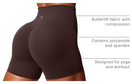 Image of CRZ YOGA Secretsculpt Biker Shorts 4 inch | Booty Scrunch Butt, Butterlift, Buttery Soft, Moderate Compression, Workout, Pilates, No Front Seam, High Waist, for Women