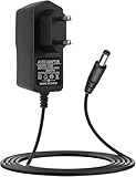 Adaptateur Secteur Chargeur 12V 0,5A, Alimentation Universelle AC 100–240V zu DC avec 5,5x2,5mm et Câble 100CM, pour Bande LED, Caméra CCTV, Routeur, Ventilateur de Table, Haut Parleur, Modem de Câble