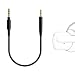 Produktbild Kabelloses Umwandlungsset für Bose SoundTrue/SoundTrue II Around-ear, QuietComfort QC25 Kopfhörer/Bluetooth-Adapter-Kabel/Bluetooth-Empfänger Anschlusskabel (schwarz)