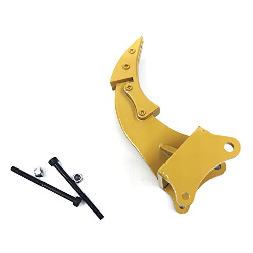 HONG YI-HAT Upgraded All Metal Bucket 580 550 592 Simulation Bucket Suitable for HuiNa Excavator RC Car Toys 1/14 15 Channel RC Car Parts Spare Parts