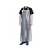 Immuson 47"x27" Heavy Duty PVC Apron Vinyl Waterproof Apron for man and women,Extra Long Apron for kitchen,Dishwashing,Lab,fishing,Drawing