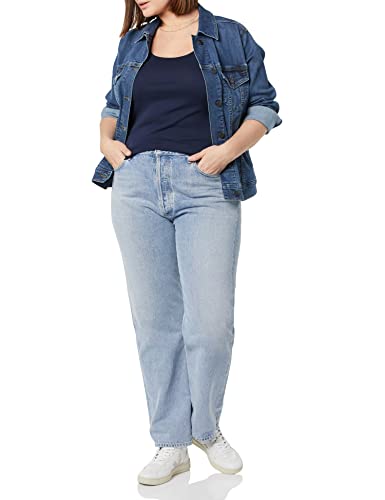 Image of Amazon Essentials Women's Slim-Fit Thin Strap Scoop Neck Tank Top