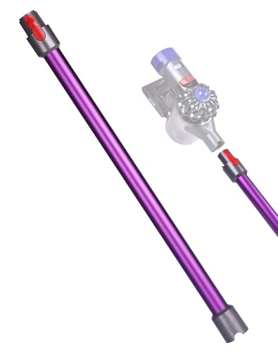 Tube Télescopique Compatible avec Dyson V7 V8 V10 V11 V15 – Tube d’Extension Rigide pour Aspirateur, Déverrouillage Rapide, Longueur 72.5 cm, Violet