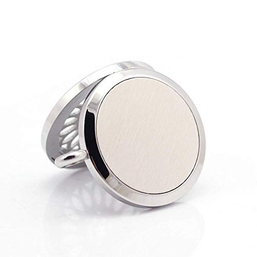 Stainless Steel Heart Aroma Therapy Aromatherapy Essential Oil Diffuser Necklace Locket Pendant image 4