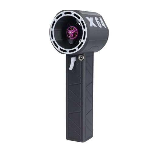 X64 Thunder Jet Dry - Soffiatore Auto 8000Mah, Ventola Turbo 11Blade 64mm, Soffiatore D'aria Brushless