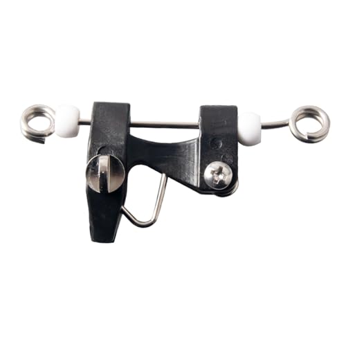 QSTDGVPW Fishing Line Separator Clip Accessory Practical Fishing Supplies Easily Splitter Clamp Quick Divider Tool, Black