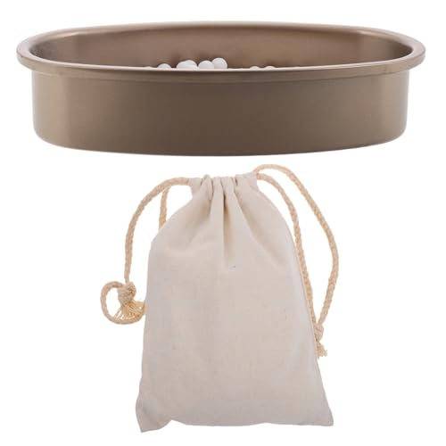 FUNOMOCYA 500g Ceramic Pie Weights for Baking Crusts Oven Weights for Baking Crisp Texture Enhancer Natural Stoneware Tool Reusable for Bread Pizza