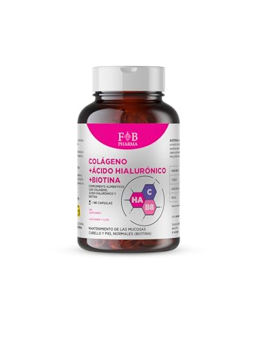 FB Pharma - Collagene e Acido Ialuronico, 180 Capsule