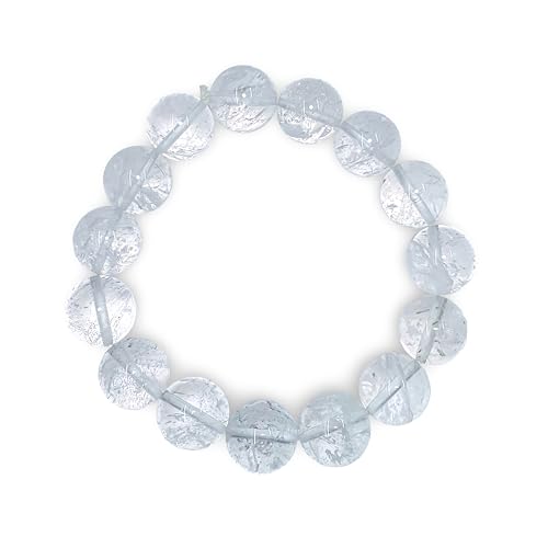 Bracelet en quartz blanc de l'Himalaya pour clarté d'esprit Stone House