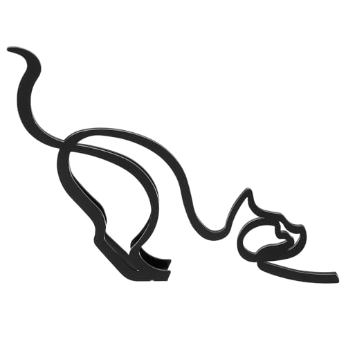 iplusmile Haustierschmuck Tierfigur aus Eisen Abstrakte Tierkunst und Kreative Deko für Wohnzimmer und Arbeitszimmer