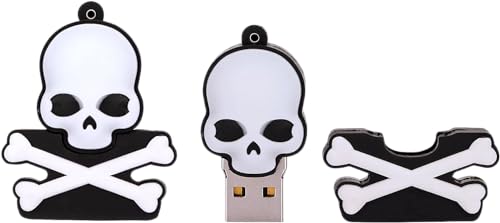Clé USB 64 Go squelette en silicone pour sécuriser vos fichiers