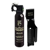 The Big Mugger Fogger UDAP Pepper Power with Holster, High Volume Powerful Blast Pattern, 35 Foot ft Fog Barrier, Self Defense for Hiking, Camping Outdoor Protection #BMF, 9.2 oz 260g