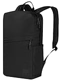 Jack Wolfskin 2009972 Wolfskin Unisex – Erwachsene CARIBOO Tagesrucksack, Black, ONE Size