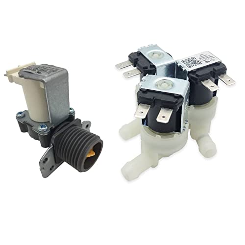 NEW USEONG OEM Produced for LG 5220FR2006H & 5220FR2075L (5221ER1003A) Washer Water Inlet Valve Set by OEM Mania Replacement Part