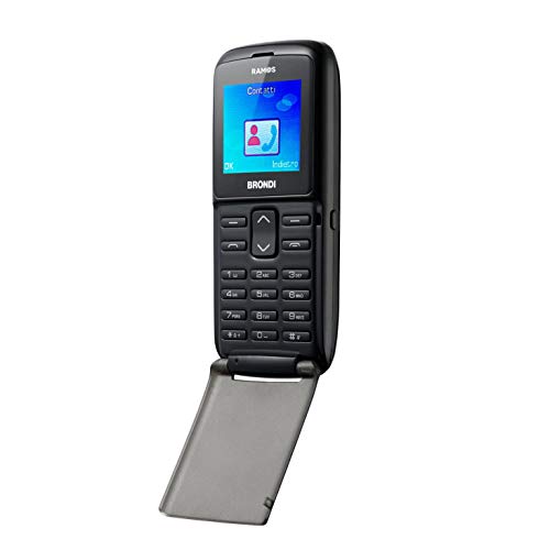 Cellulare DUAL SIM Brondi Ramos Telefono Cellulare, Nero