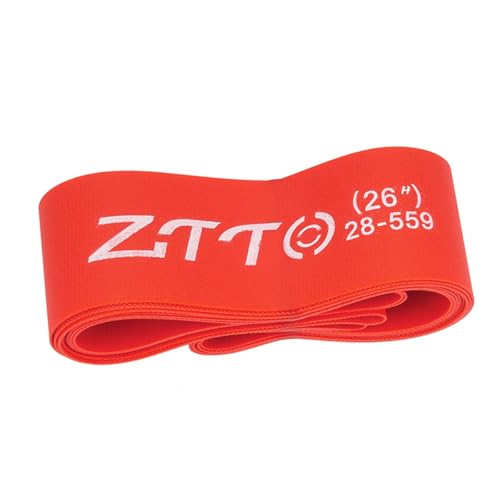 APLVFFZH 2 Piezas Banda Antipinchazos para Bicicleta Cubierta Interna de Nylon Instalación Fácil Función Antipinchazos Adecuada para Ciclismo Diario Y Deportiv, Ancho 2.8 Cm
