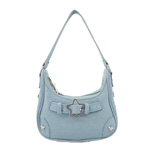 Sac de femmes polyvalent et sac à main étoile noir à épaule unique