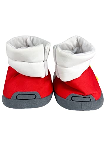Sonic The Hedgehog Red Running Shoes Plush Cosplay Slippers | One Size2