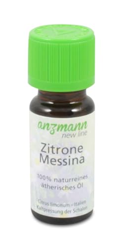 LivuX Aceite esencial de limón Messina – 10 ml – Aroma a limón para aromaterapia y clima interior