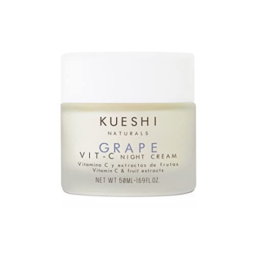 Kueshi - Crema Facial 'Cosmos' con Vitamina C - Hidratación Profunda - Luminosidad Natural - Ingredientes Naturales - Textura Ligera - Cruelty-Free - Piel Normal y Seca - 50 ml